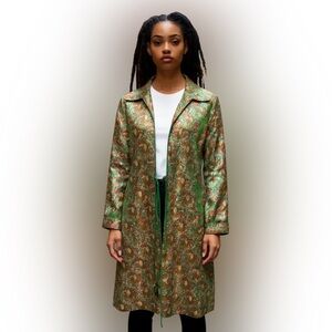 Vintage Silk Made in India Tunic Jacket